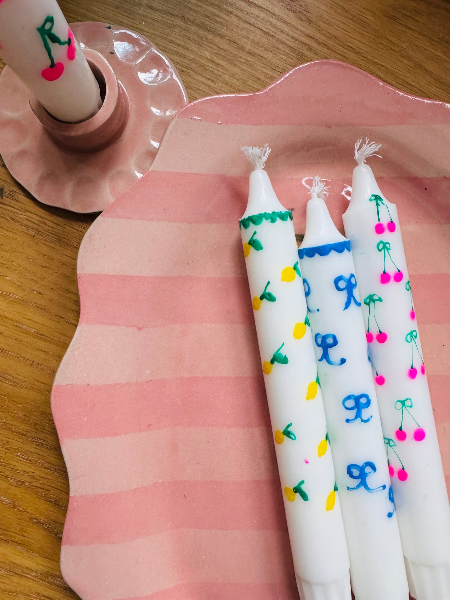 Full day creative ceramic candlestick and candle making workshop