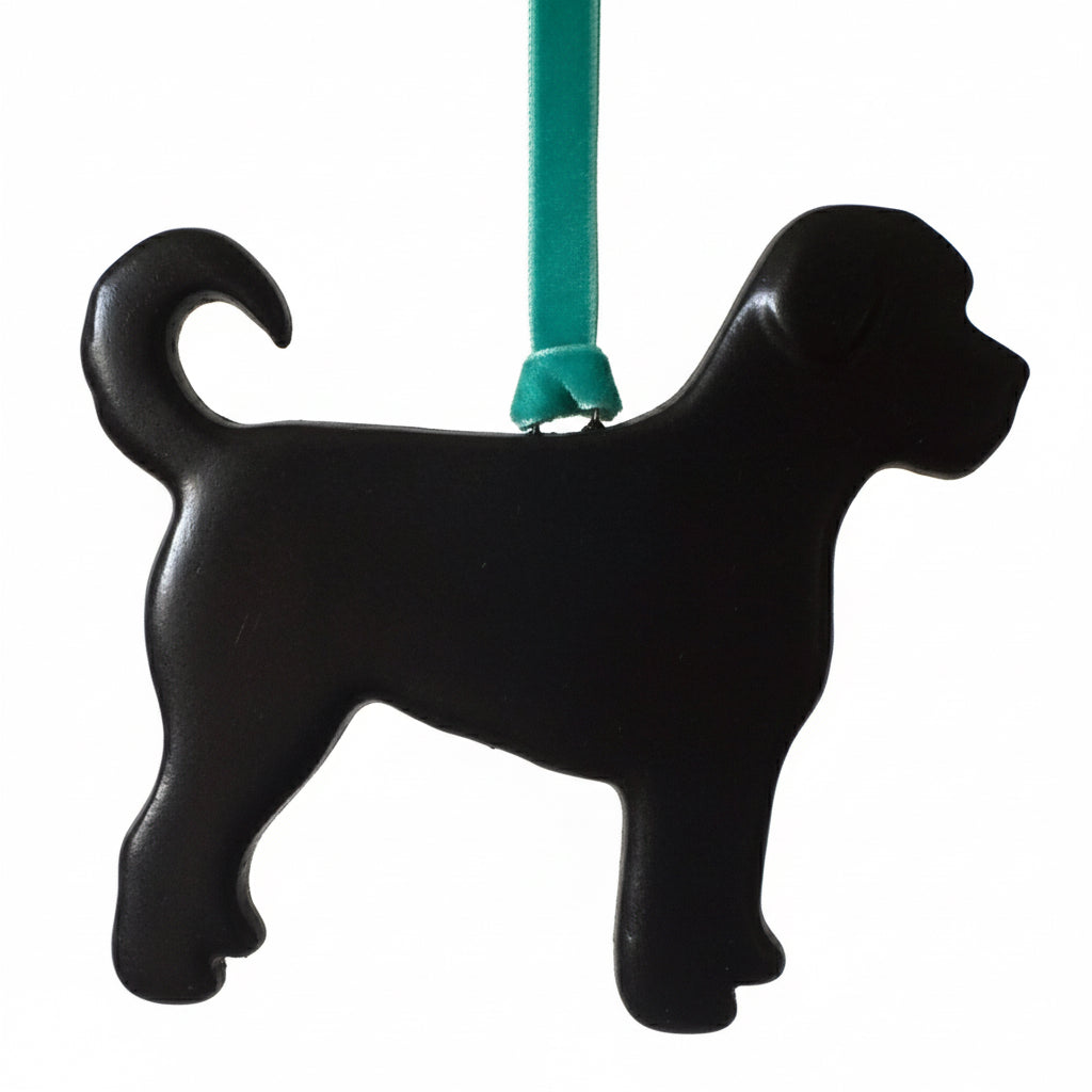 Porcelain Doodle Dog hanging decoration