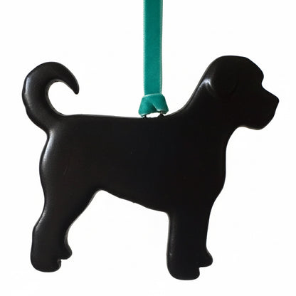 Porcelain Doodle Dog hanging decoration
